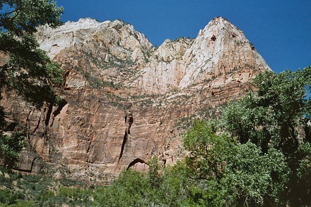 Felsenbogen im Zion Nationalpark